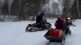 Off to caribou for those guys!