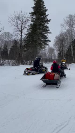 Off to caribou for those guys!