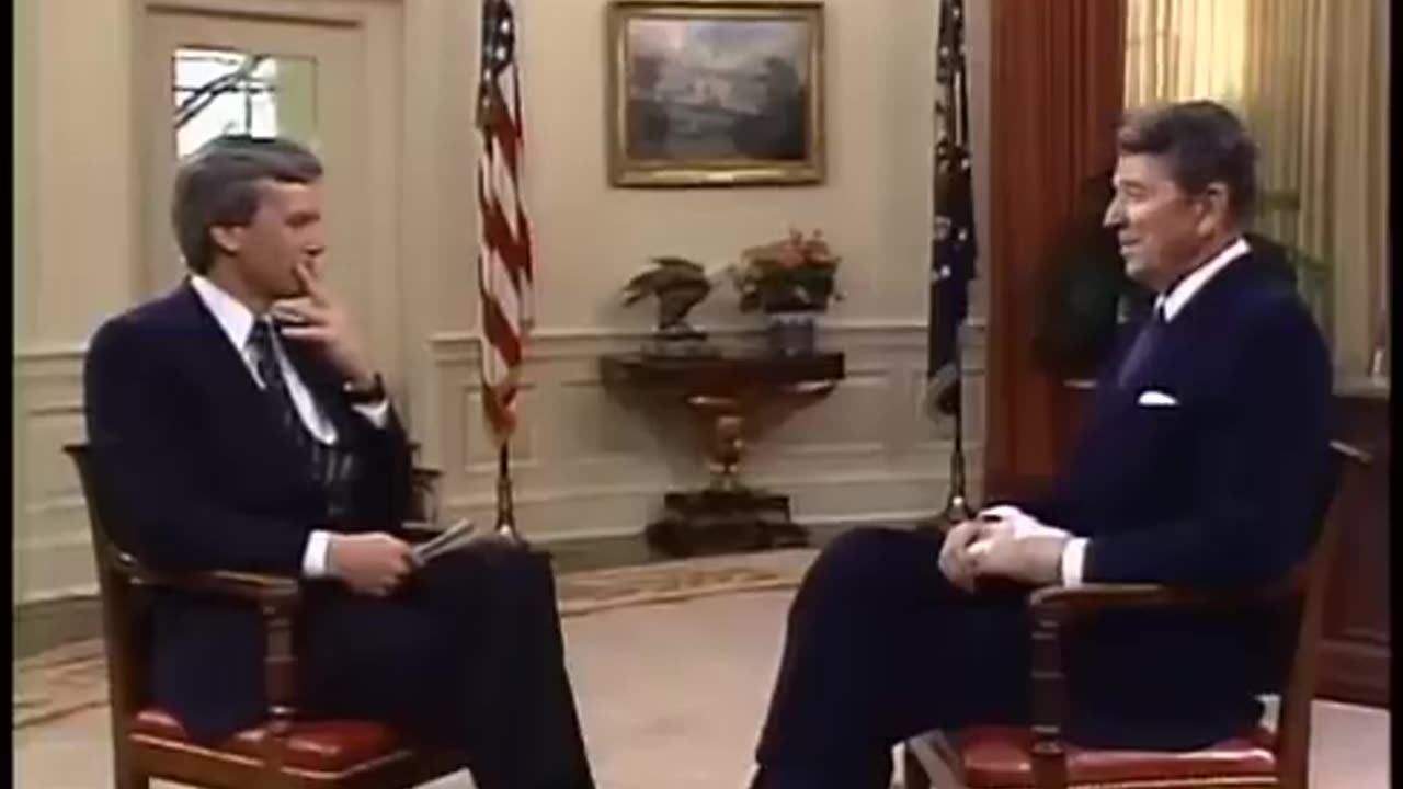 President Reagan's Interview with Tom Brokaw on January 17, 1989