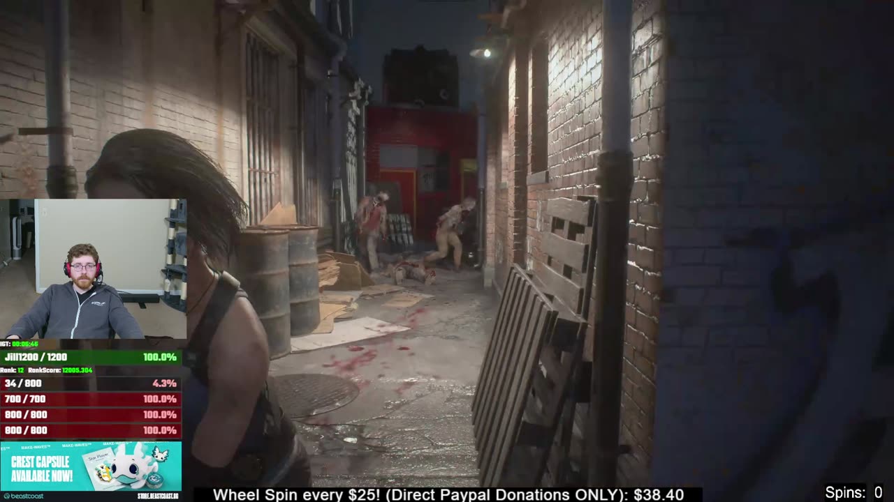 CarcinogenSDA Rumble Stream