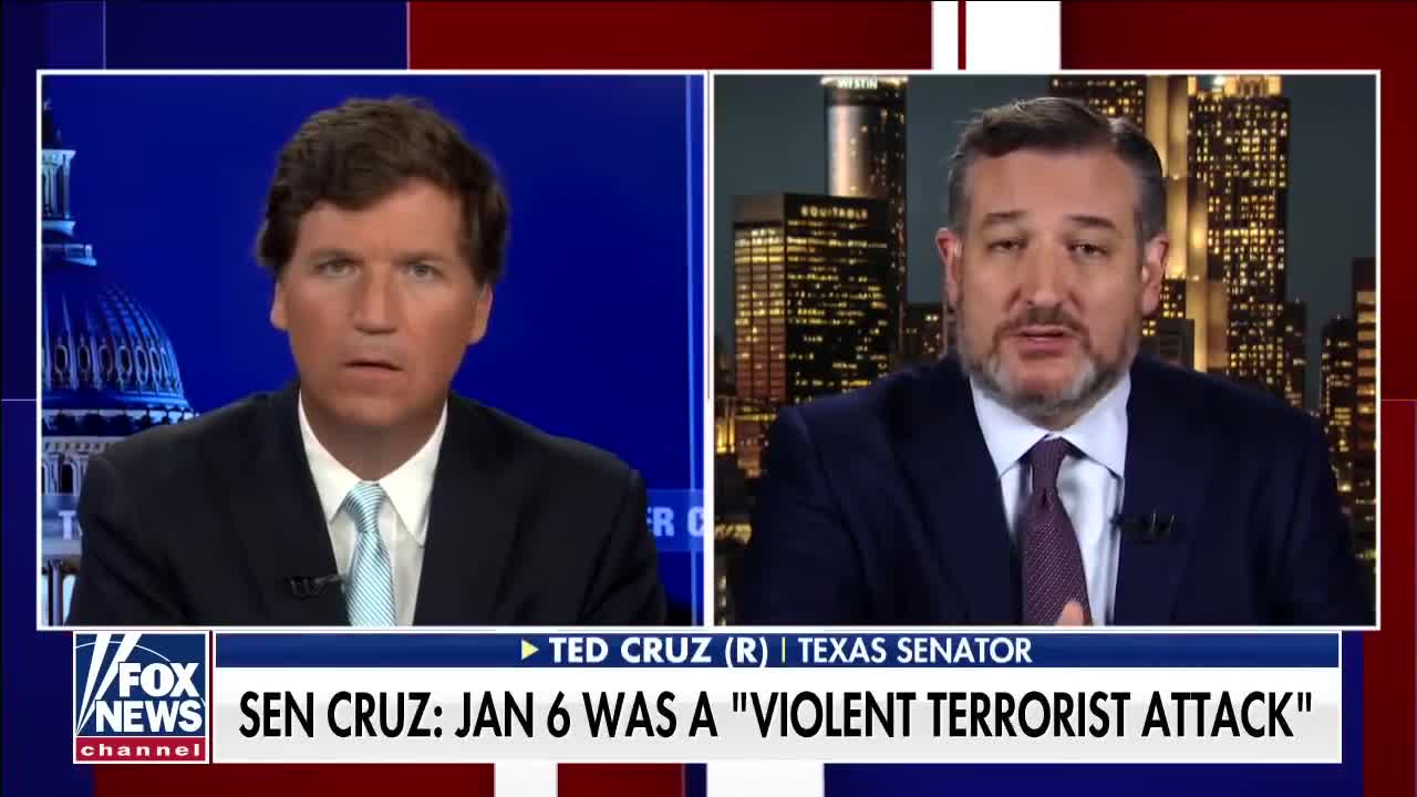 Tucker presses Ted Cruz for using this term