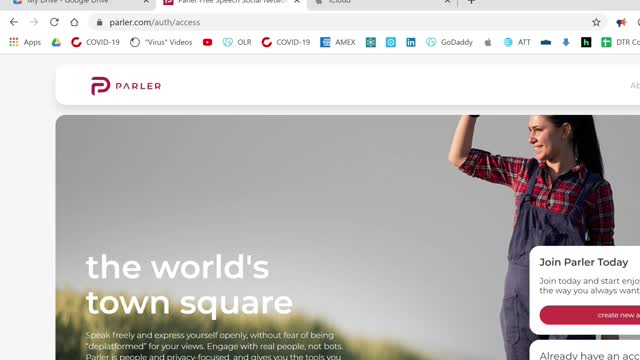 09 JAN 2021 - Create Parler Account