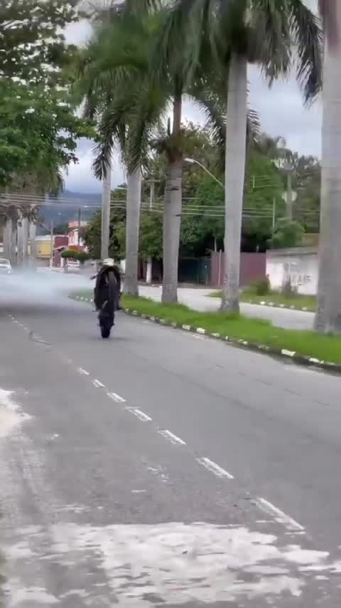 insane motorcycle Stunt