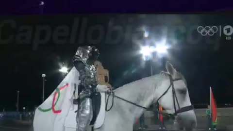 Eröffnungsfeier Olympiade-Aus der Offenbarung des Johannes?