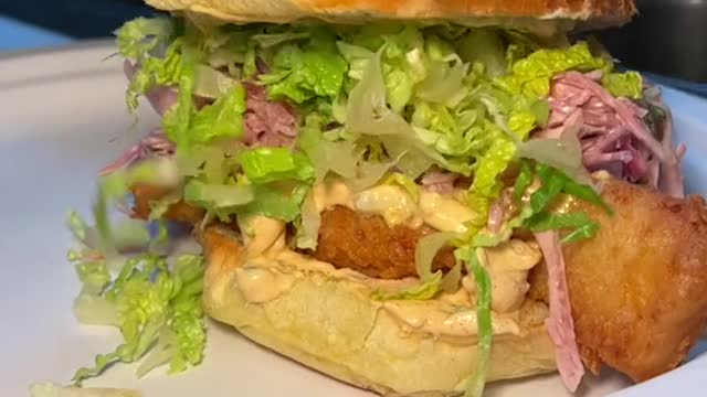 Chicken burger