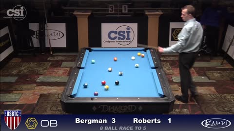 Bergman vs Roberts PART 1 ▸ 2015 US Bar Table 8-Ball Championship