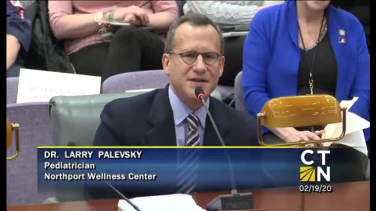 Dr. Lawrence Palevsky addresses Connecticut Public Health Committee on aluminum nanoparticles