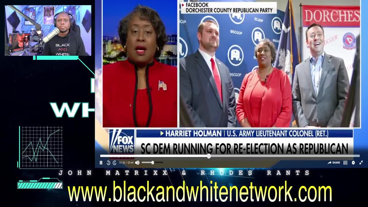 Black South Carolina Democrat FLIPS to Republican because Democrats DO NOT align with her values!