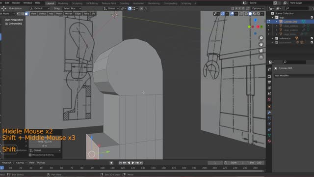 Blender Modelado_Lego 05