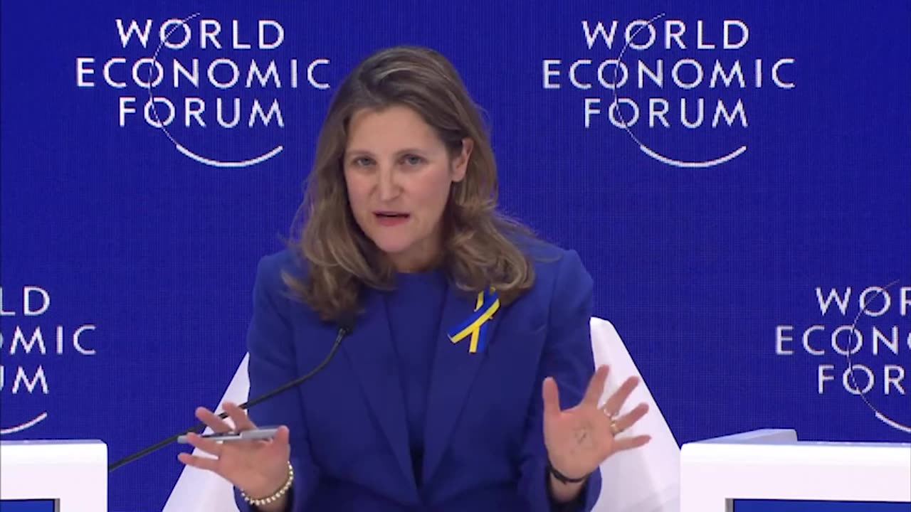 Chrystia Freeland: Net Zero Will Require Complete Overhaul Of Global Economy