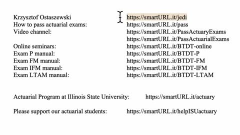 Exam LTAM exercise for October 29, 2021