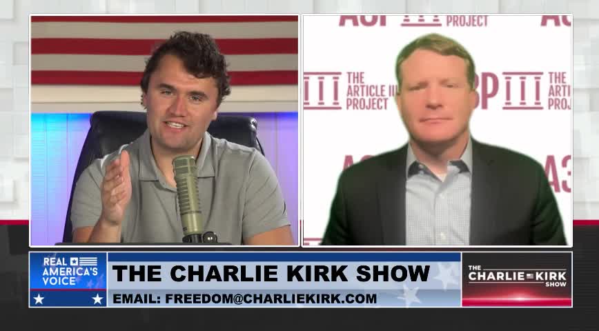 Mike Davis talks to Charlie Kirk about the Left losing their minds over judge's granting of Trump’s request for special master to review Mar-a-Lago documents