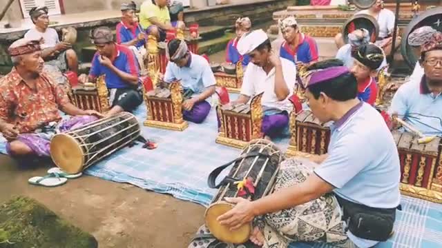 Gambelan angklung bali indonesia