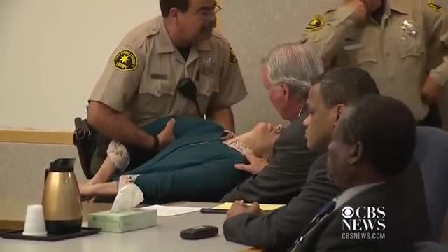 Defendant collapses in court after guilty verdict