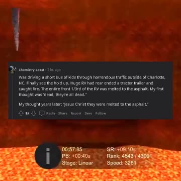 Cross Country Drivers of Reddit What are some of the most terrifying situations youve witnessed?