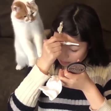 CAT CANT LIKE MEKEUP SEE & LAUGH_02