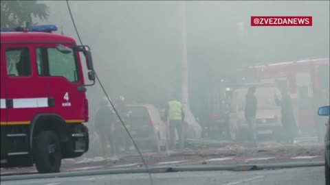 Russian missiles hit Ukraine's Ukrenergo building in Kiev