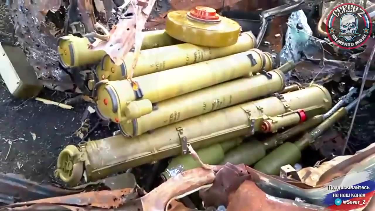 🇷🇺 Russian Military ATGM Detonation with Anti-Tank Mines | RCF