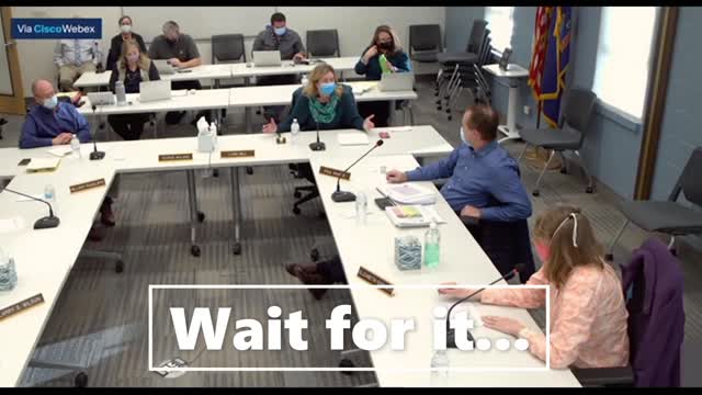 Insane School Board Member Masker EXPLODES