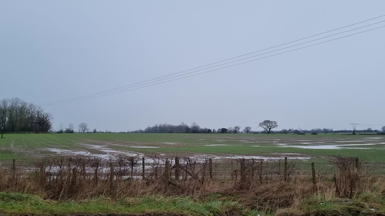 A Video Of A Muddy Field In North Wales.