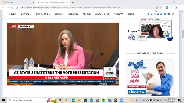 Arizona Hearing on Election Fraud Live NOW