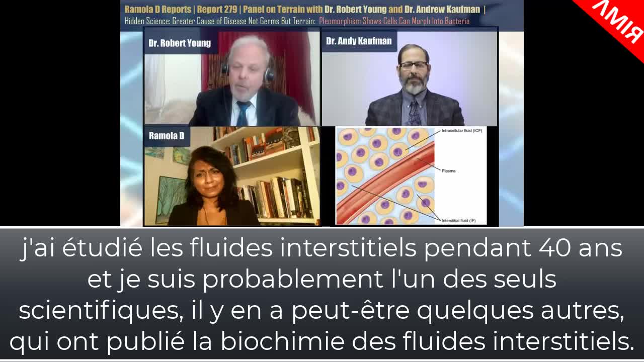 Ramola Report 279 : Dr Kaufman et Dr Young sur la théorie du "terrain"