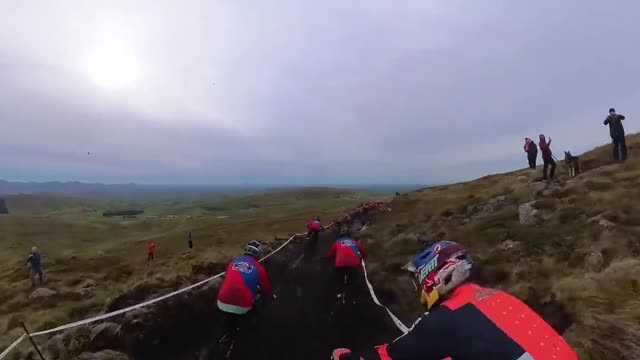 This must be one of the craziest games in the world! maximal exercise/X-games