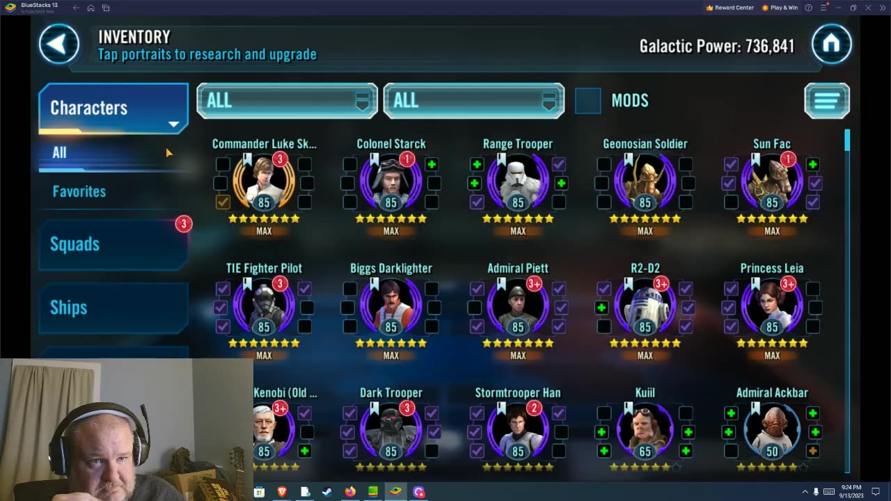 Star Wars Galaxy of Heroes F2P Day 140