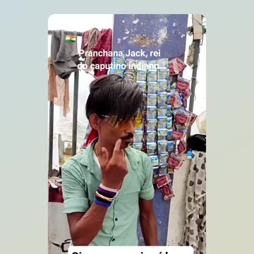 Pranchana Jack, Beautiful and Fabulous making cappuccino on the Streets of India