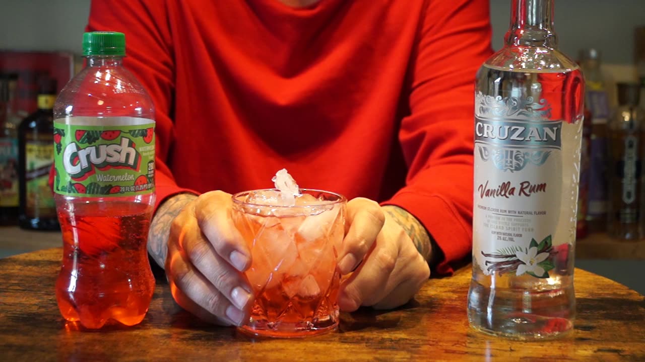 Cruzan Vanilla Rum & Crush Watermelon
