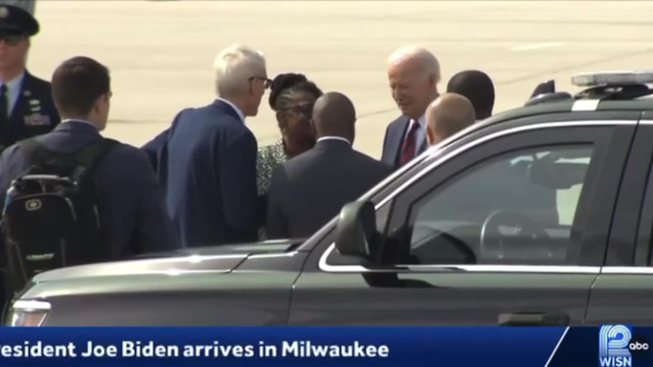 Heads up! Biden is headed towards the boys and girls club. Go get your kids!