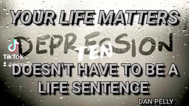 Depression is not a life sentence