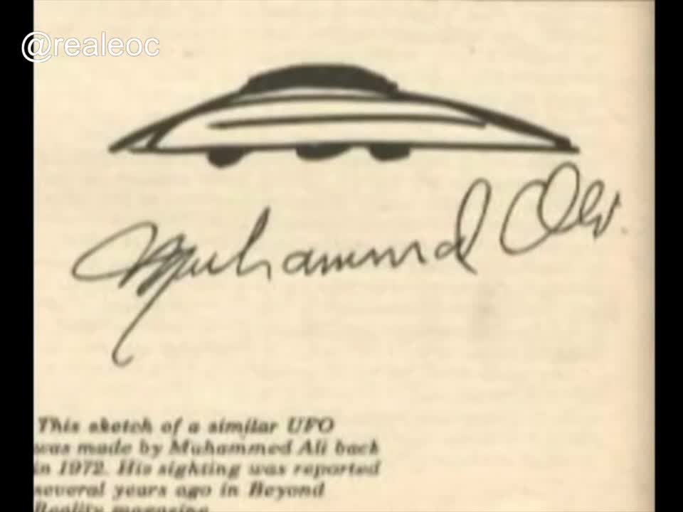 "I've been seeing them!" Muhammad Ali talks UFOs, 1973
