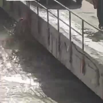 😱floods washed away the bridge 🤭#viral #shorts