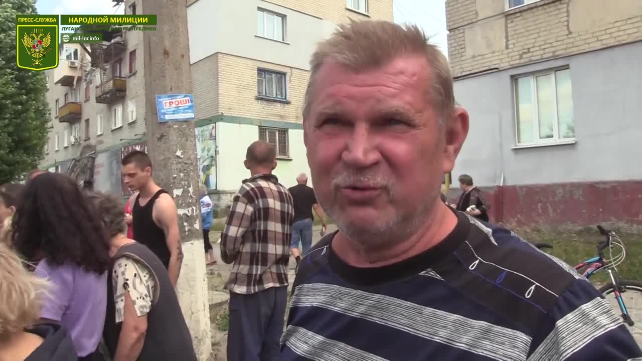 Ivan Filiponenko's report on the liberation of Lisichansk.