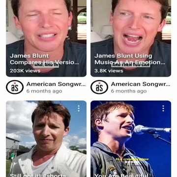 Why do you love James Blunt?