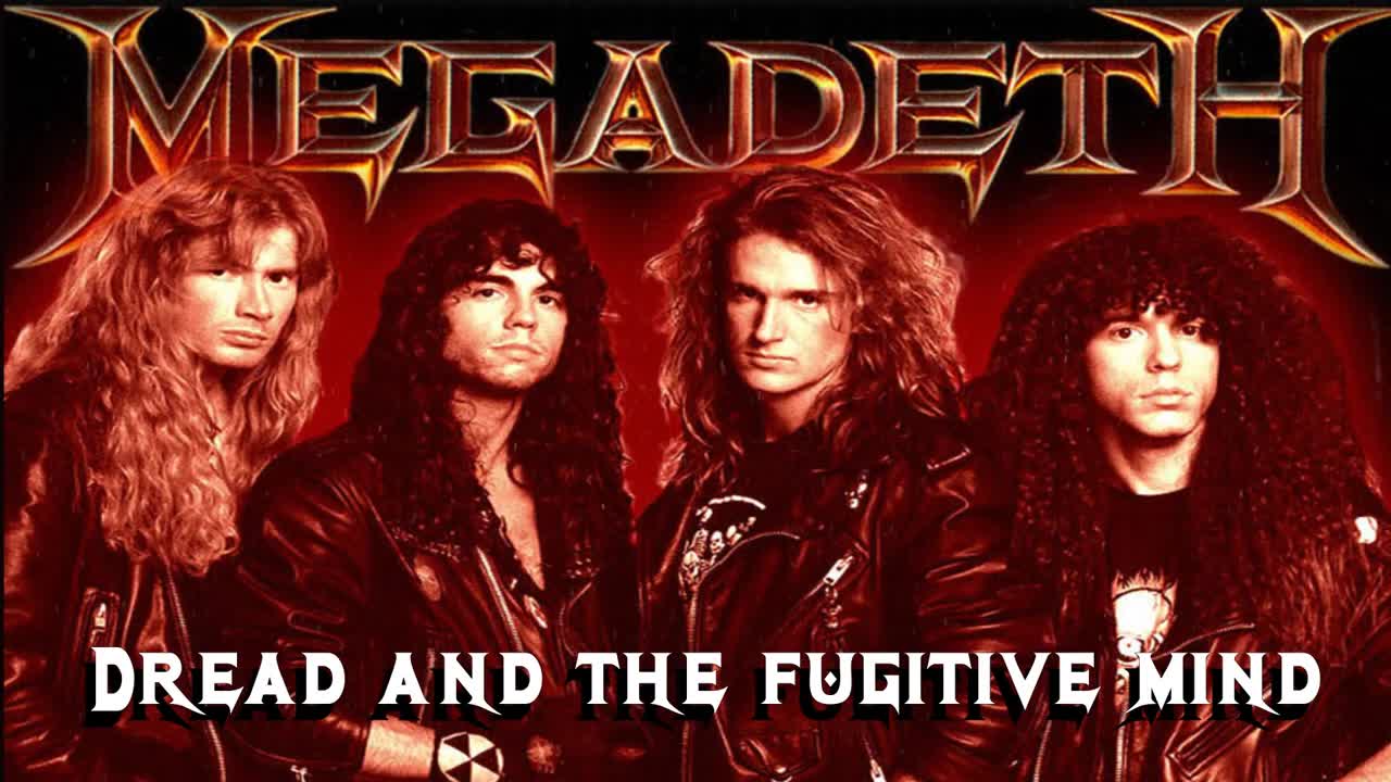 Megadeth Dread And The Fugitive Mind (Backing Track)