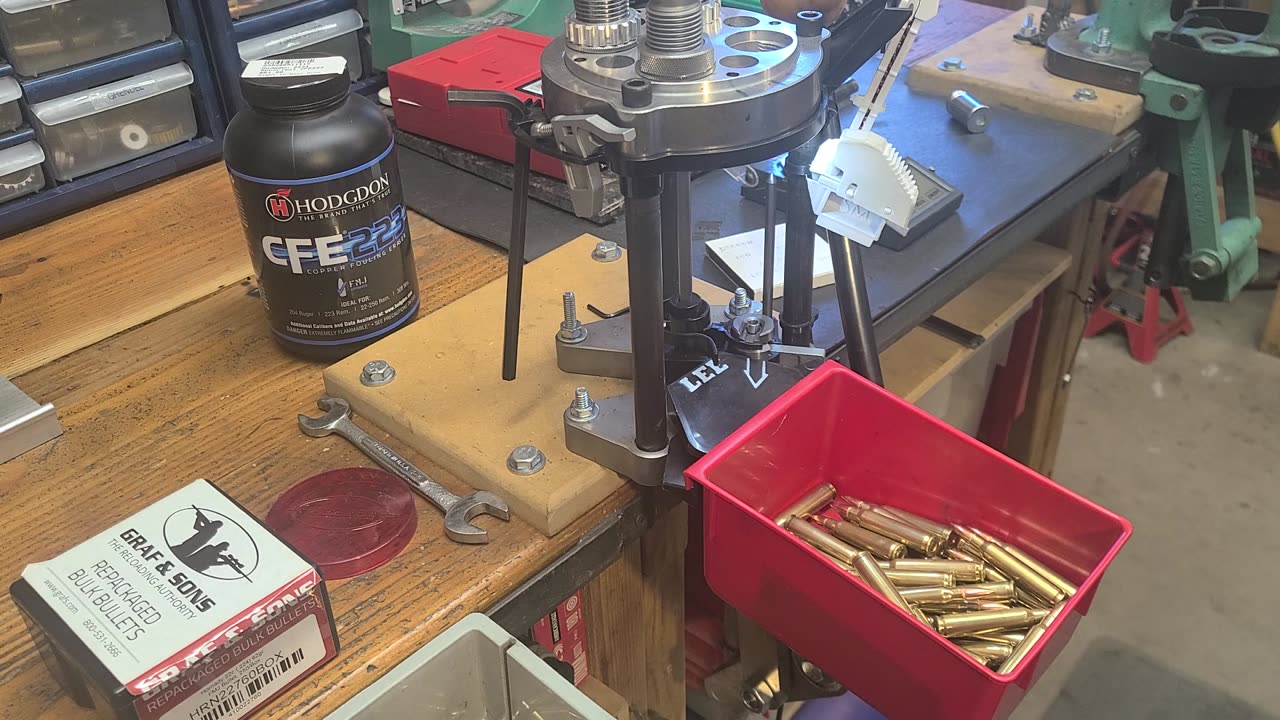 Making M855 clone 5.56 on the Ultimate Turret Press