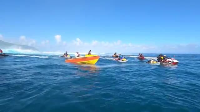 Taxi Boat - Accident at Teahupoo - May 2022