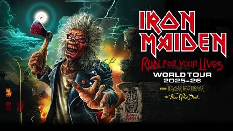 Iron Maiden Run For Your Lives World Tour 2025