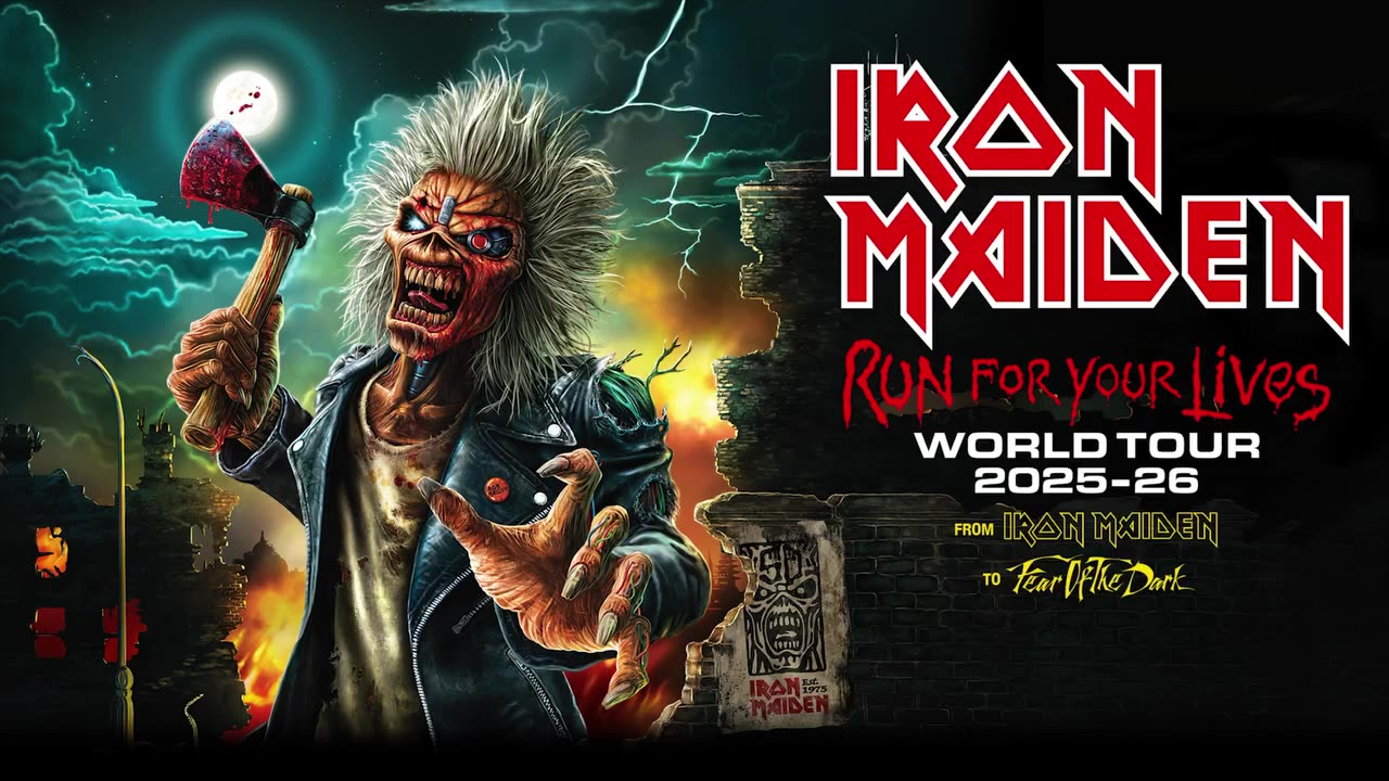 Iron Maiden Run For Your Lives World Tour 2025