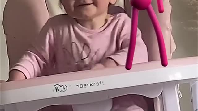 Cute baby dancing.Awww moment
