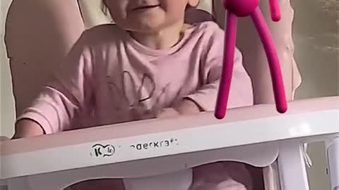 Cute baby dancing.Awww moment