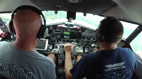 Flying with Brad
