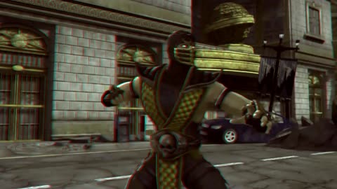 3D Anaglyph Mortal Kombat vs DC Universe