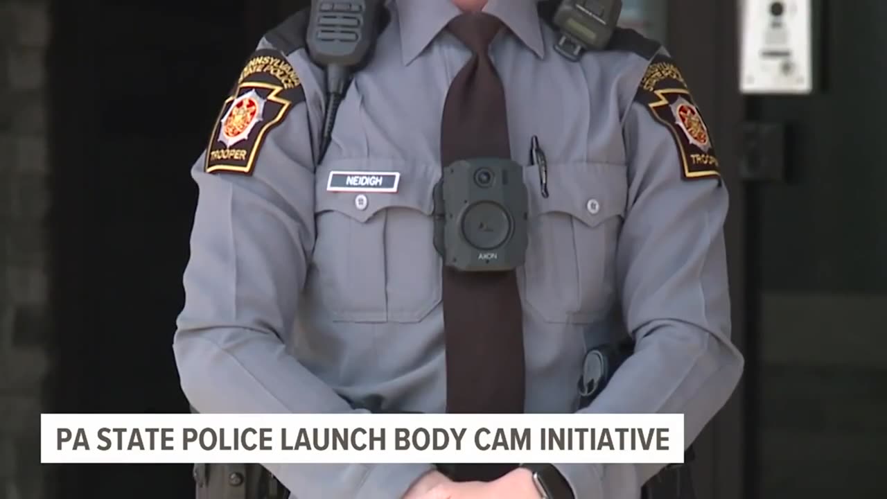 Pa. State Police reveal new body-worn camera initiative. WTF OVER this is only a test ????