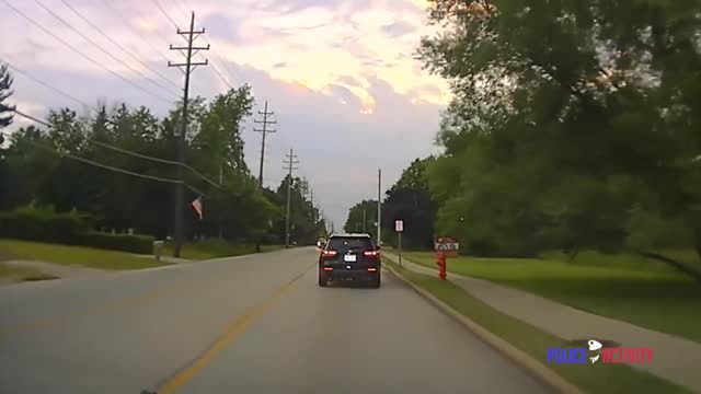 Dashcam Shows Multi-Car Crash After Short Police Chase