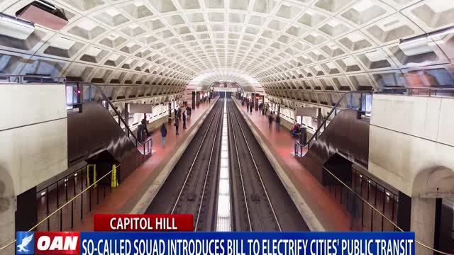 So-called 'Squad' introduces bill to electrify cities' public transit