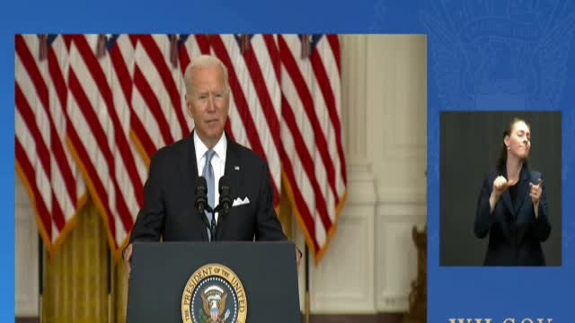 'The Buck Stops with Me': Biden Takes 'Full Responsibility' for Afghan Disaster