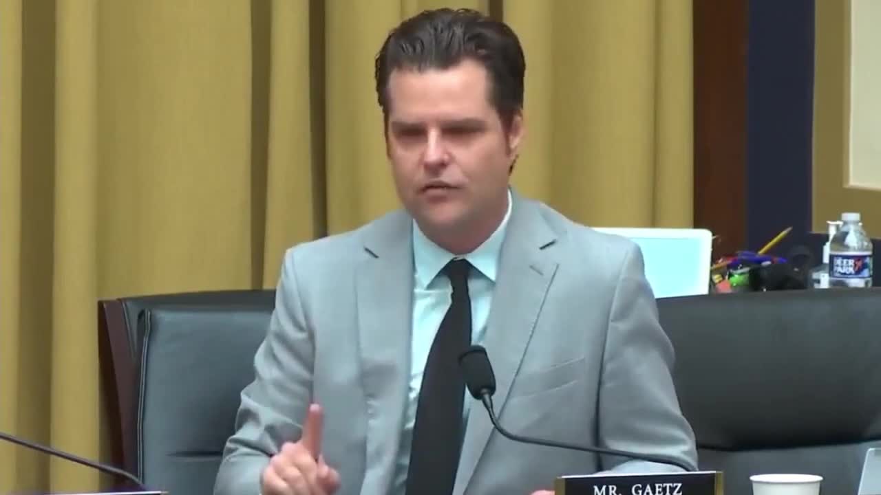 Rep. Matt Gaetz Exposes the Truth Behind the Fentanyl Crisis